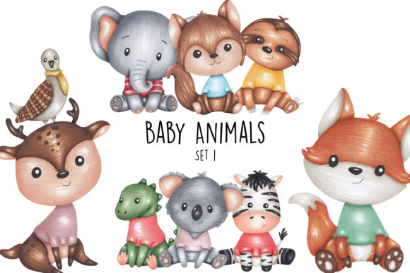 Download Woodland Baby Animals - Animal Collection