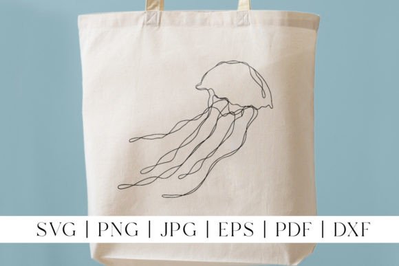 Download Jellyfish Line Art SVG | Sea Animal PNG - Animal Collection