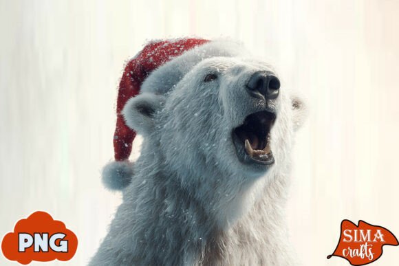 Download Christmas Animals Celebrating Polar Bear - Animal Collection