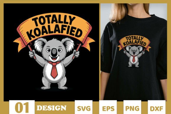 Download Totally Koalafied Funny Animal SVG - Animal Collection