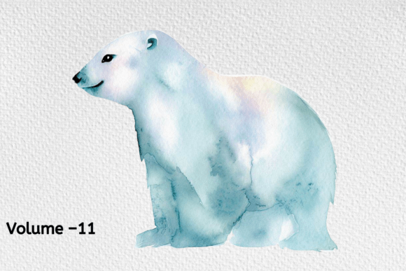 Download Watercolor Arctic Animal Clipart - Animal Collection
