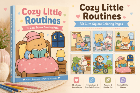 Download Cozy Animals Little Routines Baby Cutie - Animal Collection