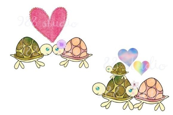 Download Turtle Love Png Cute Animal Lovers - Animal Collection