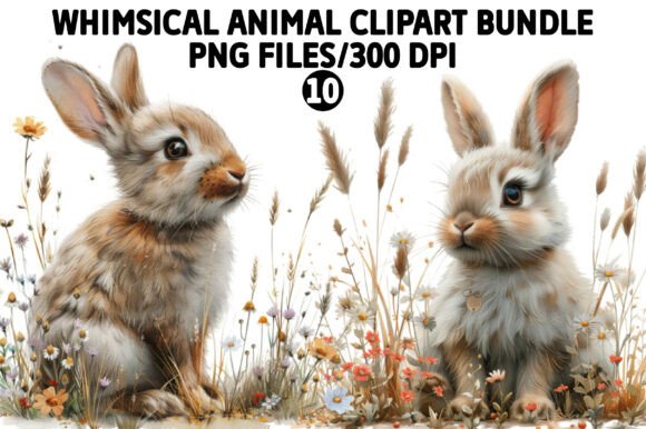 Download Whimsical Animal Clipart Bundle - Animal Collection