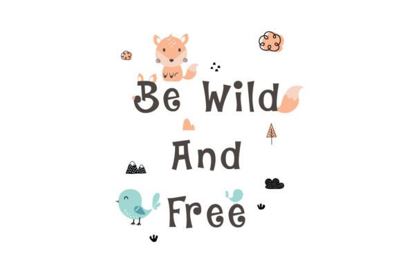 Download Cute Cartoon Animal Fox and Bird - Animal Collection