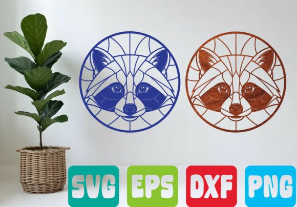 Download Raccoon Mandala SVG Animal Line Art - Animal Collection