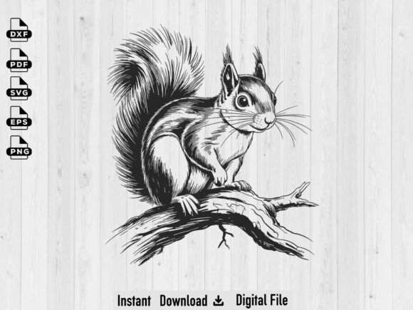 Download Squirrel Svg, Forest Animal Clipart - Animal Collection