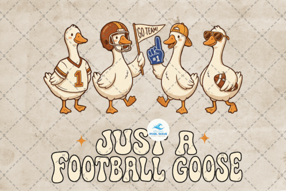 Download Funny Game Day Football Goose Png - Day Collection