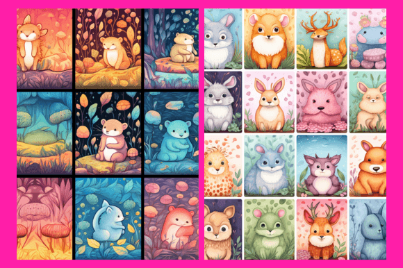 Download Cozy Animals Patterns - Animal Collection