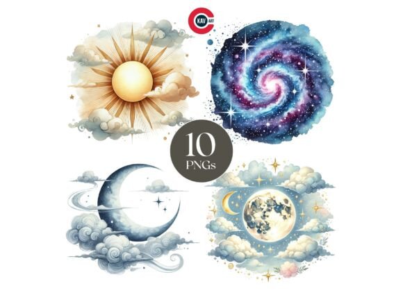 Download Magical Galaxy and Fantasy Space Stars - Stars Collection