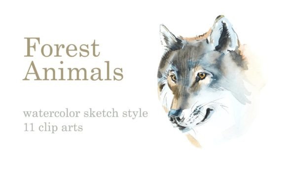 Download Watercolor Forest Animals - Animal Collection