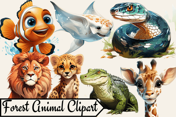 Download Forest Animal Clipart - Animal Collection