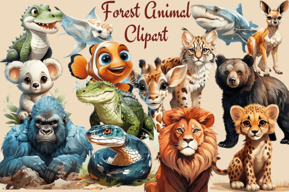 Download Forest Animal Clipart - Animal Collection
