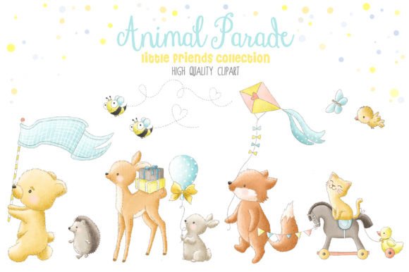Download Nursery Woodland Animals Clipart - Animal Collection