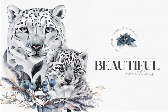 Download Christmas Watercolor Animals PNG - Animal Collection
