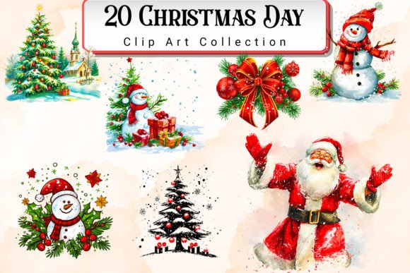 Download Christmas Day Clipart Bundle - Day Collection
