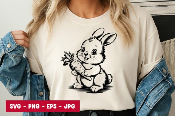 Download Baby Bunny Cute Cartoon Animal SVG PNG - Premium Resources