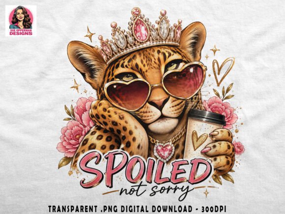 Download Spoiled Leopard Queen | Sassy Animal PNG - Animal Collection